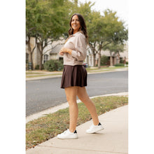 Load image into Gallery viewer, Ready to Ship | The Britt - Brown Skort*