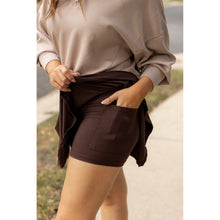 Load image into Gallery viewer, Ready to Ship | The Britt - Brown Skort*