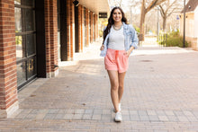 Load image into Gallery viewer, PreOrder | The Emelia Terry Cloth Shorts - Pastel Orange