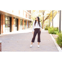 Load image into Gallery viewer, Ready to Ship  | The Whitney - Brown High Waisted Gaucho Pants ROUND 2 *