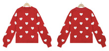 Load image into Gallery viewer, RTS: The Hearts All Over Sweater