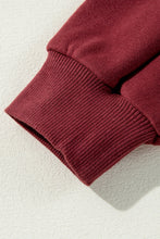 Load image into Gallery viewer, Colorblock Sleeve Drop Shoulder Sweatshirt