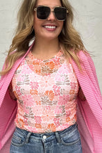 Load image into Gallery viewer, Vintage Floral Mesh Tops