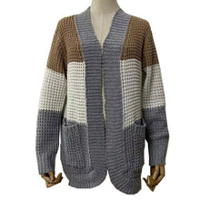 Load image into Gallery viewer, RTS: Zora three tone cardigan