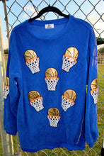 Load image into Gallery viewer, (MULTI COLOR) Sequin Basketball Corded Crews