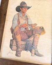 Load image into Gallery viewer, "Baked Beans &amp; Beer" 1981 Gordon E. Snidow Print