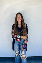 Load image into Gallery viewer, Crochet Sleeve Cardigan