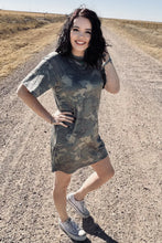 Load image into Gallery viewer, Camo Kreek Tshirt Dress