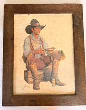 Load image into Gallery viewer, "Baked Beans &amp; Beer" 1981 Gordon E. Snidow Print