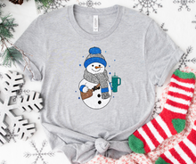 Load image into Gallery viewer, Bougie Snow Man Graphic T (S-3X)