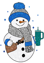 Load image into Gallery viewer, Bougie Snow Man Graphic T (S-3X)