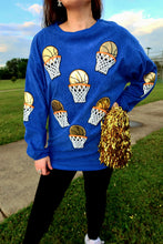 Load image into Gallery viewer, (MULTI COLOR) Sequin Basketball Corded Crews