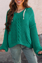 Load image into Gallery viewer, Emerald Hooded Sweater