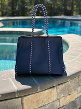 Load image into Gallery viewer, Ready to Ship | The Nikki Navy - Gorgeous Neoprene Bag -
