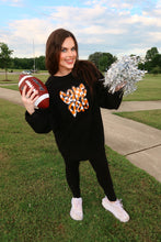 Load image into Gallery viewer, Orange Checkered Game Day Patch Corded Crew