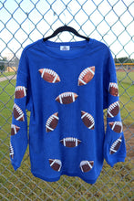 Load image into Gallery viewer, (MULTI COLOR) Sequin Basketball Corded Crews