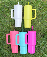 Load image into Gallery viewer, 40oz Neon Stainless Steel Tumbler