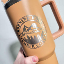 Load image into Gallery viewer, Morning wood 40oz tumbler