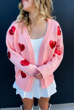 Load image into Gallery viewer, Be Mine Sequined Cardigan