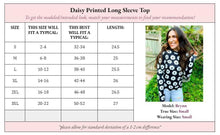 Load image into Gallery viewer, Delia Daisy Long Sleeve Top