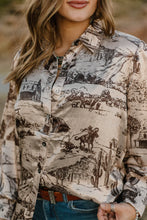 Load image into Gallery viewer, Life on the Ranch Button Up
