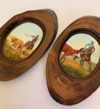 Load image into Gallery viewer, Original Wood Round Painting Set