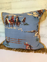 Load image into Gallery viewer, Western Fringe Pillow