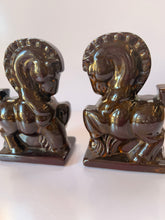 Load image into Gallery viewer, Large 1964 Art Deco Horse Bookends