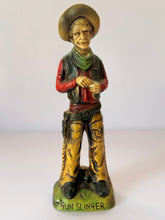Load image into Gallery viewer, Vintage 'Gun Slinger' Chalkware Sculpture