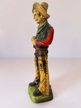 Load image into Gallery viewer, Vintage 'Gun Slinger' Chalkware Sculpture
