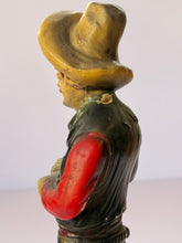 Load image into Gallery viewer, Vintage 'Gun Slinger' Chalkware Sculpture