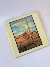 Load image into Gallery viewer, Vintage Cactus Trivet/Tile Art