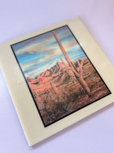 Load image into Gallery viewer, Vintage Cactus Trivet/Tile Art