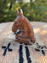 Load image into Gallery viewer, Horse Head Belt Rack/Towel Holder