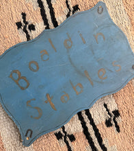 Load image into Gallery viewer, Stable Sign (Blue)