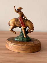 Load image into Gallery viewer, Raffia Bucking Bronc Sculpture