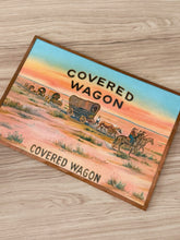 Load image into Gallery viewer, Covered Wagon Framed Cigar Box Art