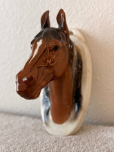 Load image into Gallery viewer, Ceramic Horse Head Wall Pocket