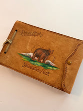 Load image into Gallery viewer, Leather "Yellowstone Park" Album