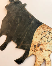 Load image into Gallery viewer, Metal Cut-Out Angus Sign