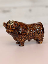 Load image into Gallery viewer, Small Brown Ceramic Bull Decanter