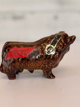 Load image into Gallery viewer, Small Brown Ceramic Bull Decanter