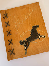 Load image into Gallery viewer, Wooden Horse 'Guests' Book