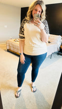 Load image into Gallery viewer, Leopard Print Ruffle Sleeve Top