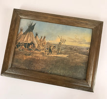 Load image into Gallery viewer, Framed Teepee Canvas Print