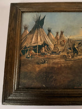 Load image into Gallery viewer, Framed Teepee Canvas Print
