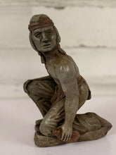 Load image into Gallery viewer, Kneeling Native Stone Sculpture