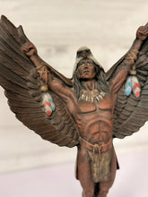 Load image into Gallery viewer, Ceramic Feather Indian Sculpture