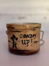 Load image into Gallery viewer, 'Cowboy Up' Crock