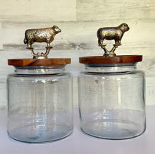 Load image into Gallery viewer, Large Set of 2 Hereford Topper Jars